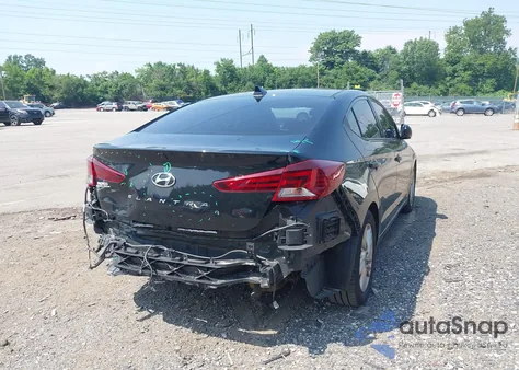 2020 Hyundai Elantra Value Edition из США, поврежденный, VIN 5NPD84LF8LH519029